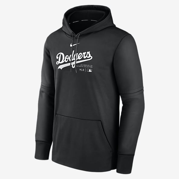 Mens Black Los Angeles Dodgers Hoodies. Nike